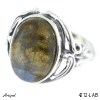 Ring 4212-LAB mit echter Labradorit