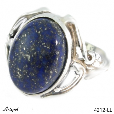 Ring 4212-LL with real Lapis lazuli