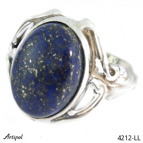 Ring 4212-LL with real Lapis lazuli