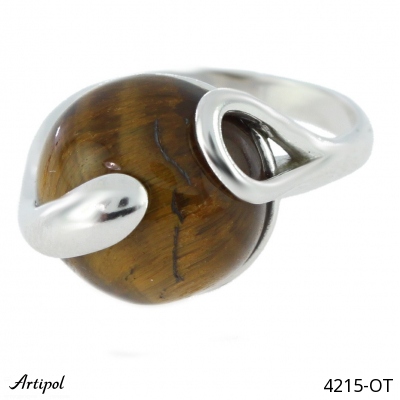 Ring 4215-OT with real Tiger Eye