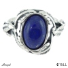 Ring 4216-LL with real Lapis-lazuli