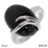 Ring 5006-ON with real Black Onyx
