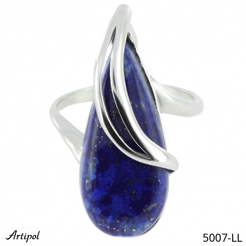 Ring 5007-LL with real Lapis lazuli