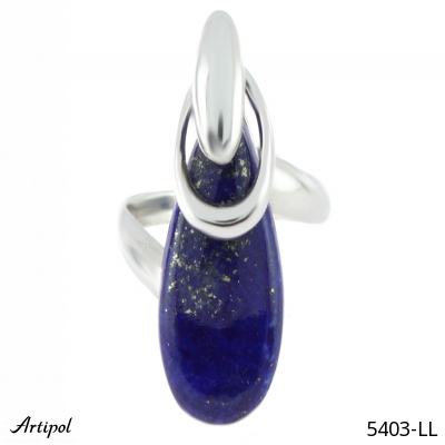 Ring 5403-LL with real Lapis lazuli