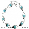 Bracelet B9401-TQ en Turquoise véritable