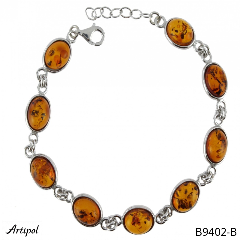 Bracelet B9402-B en Ambre véritable