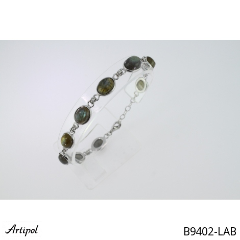 Bransoletka B9402-LAB z Labradorytem